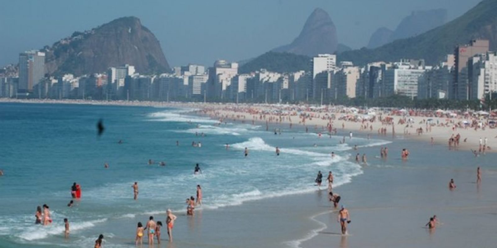 Пляж Ипанема в Рио-де-Жанейро САП