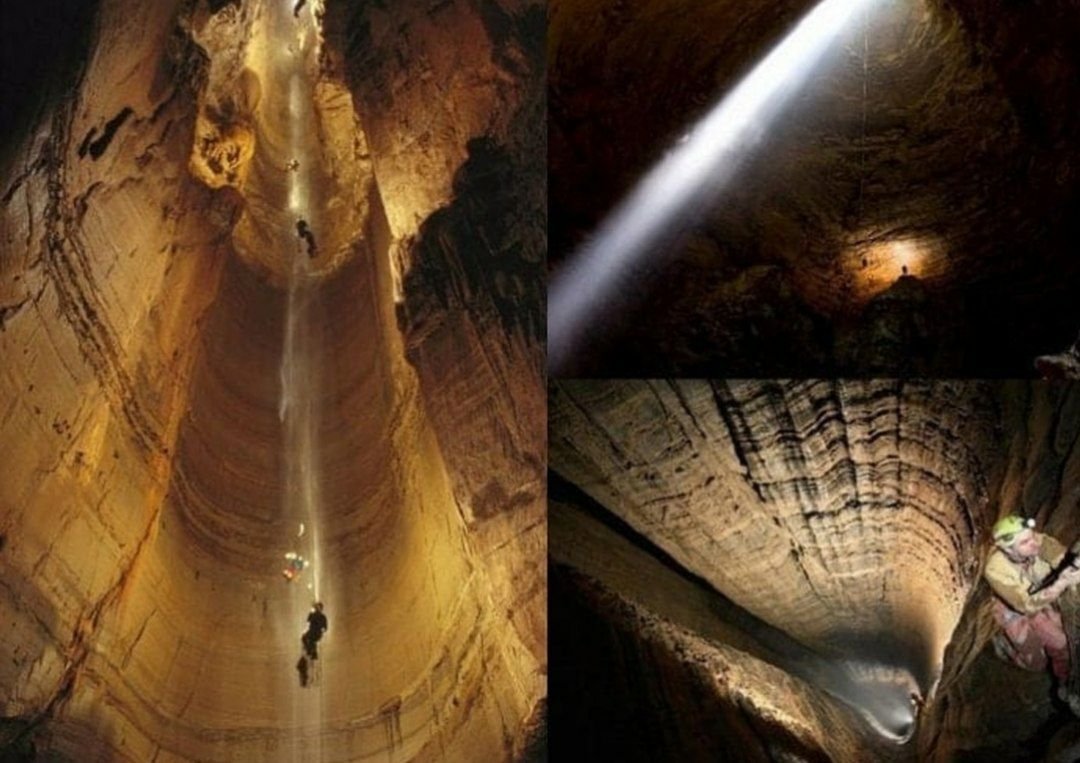 Жене самое глубокое. Пещера Крубера-Воронья в Абхазии. Самая глубокая пещера в мире Крубера-Воронья. Пещера Крубера-Воронья – самая глубокая пещера в мире.. Карстовая пещера Крубера.