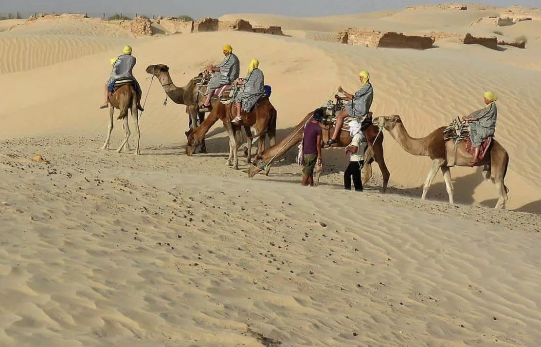 пустыня в тунисе