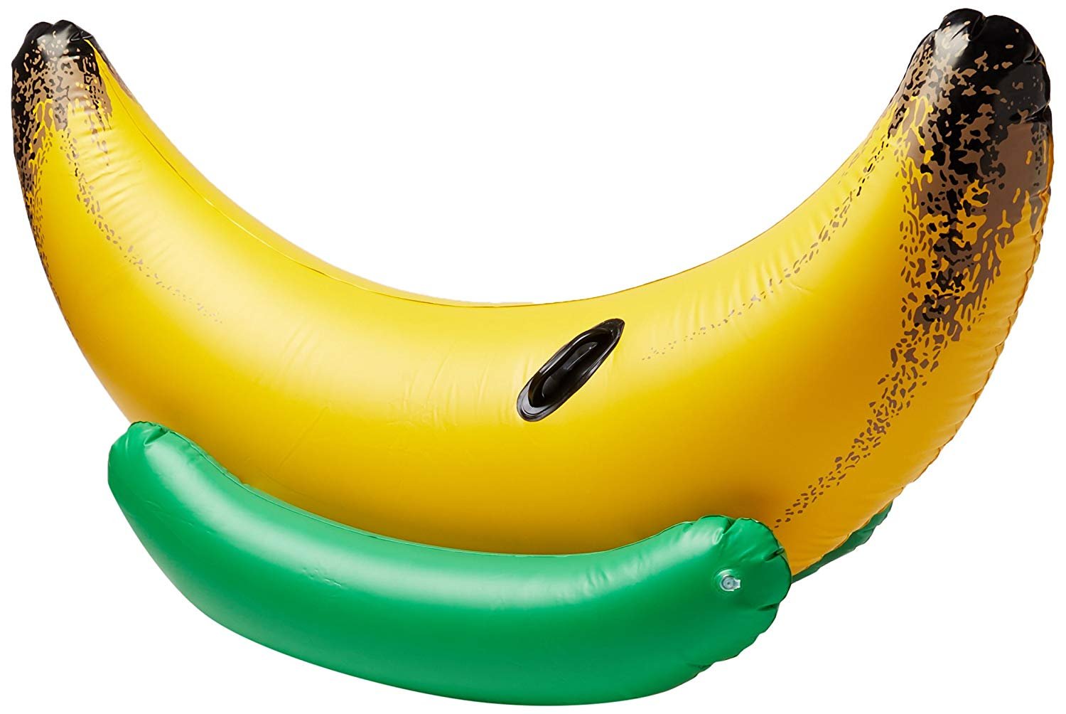 на банане в море