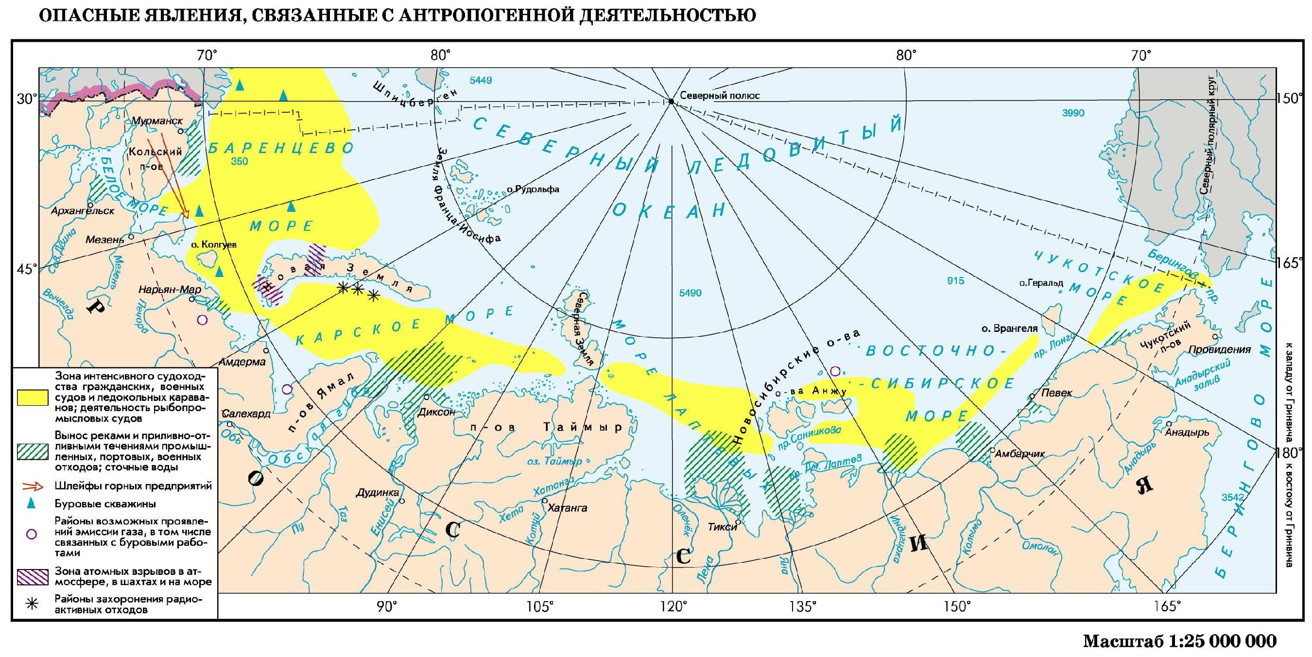 Граница российского сектора Арктики