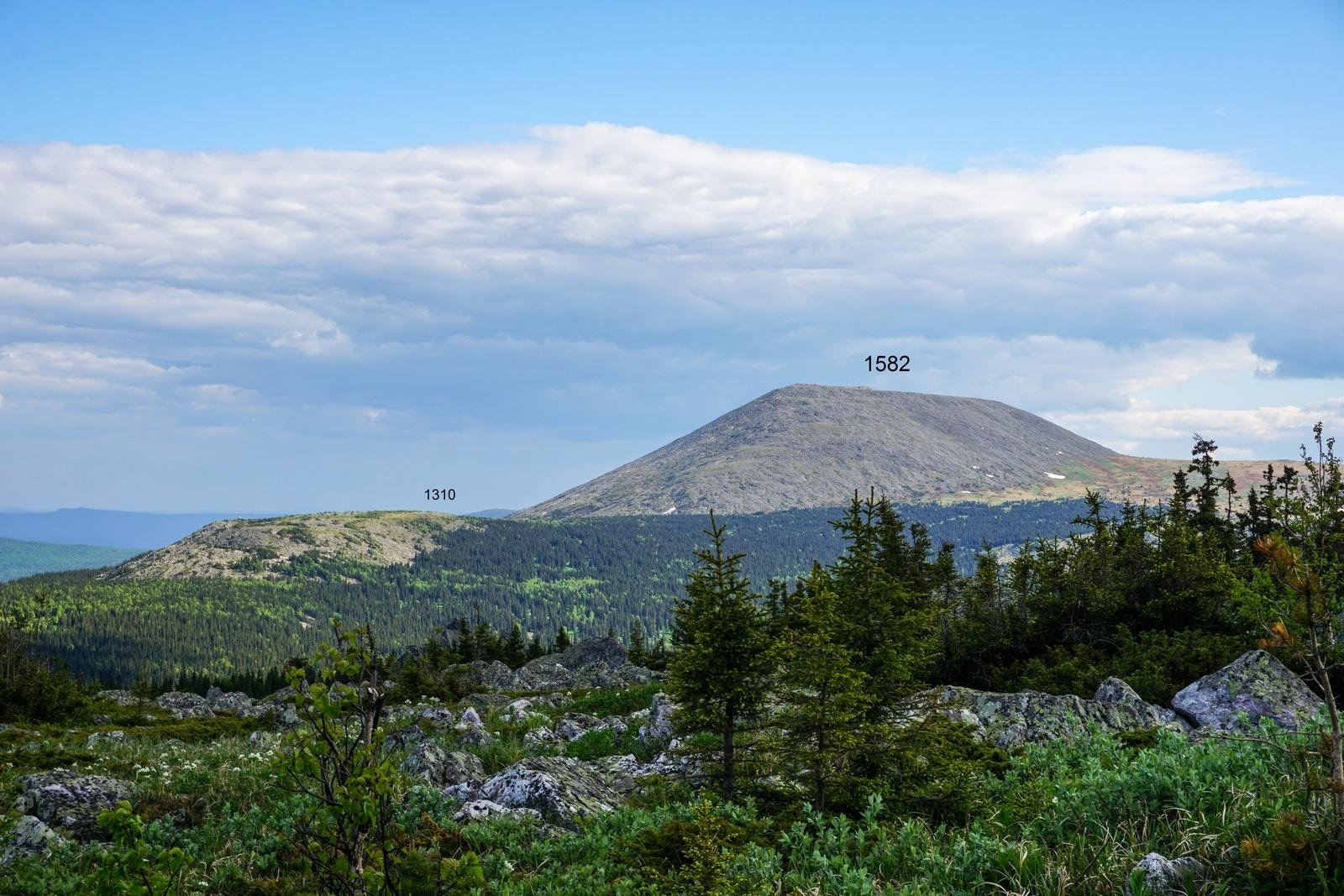 Вид с горы Иремель