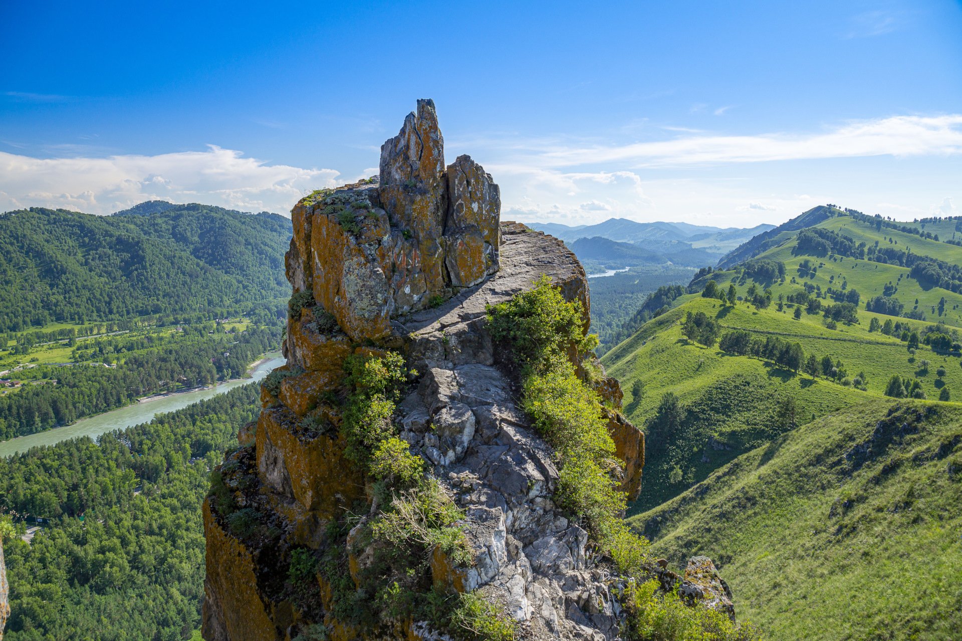 гора чертов палец горный