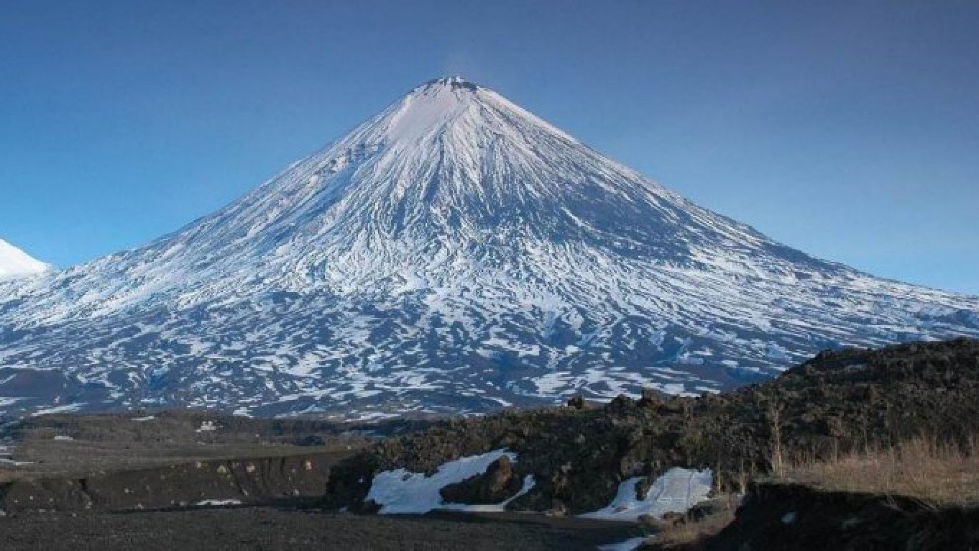 Высота вулкана Ключевская сопка