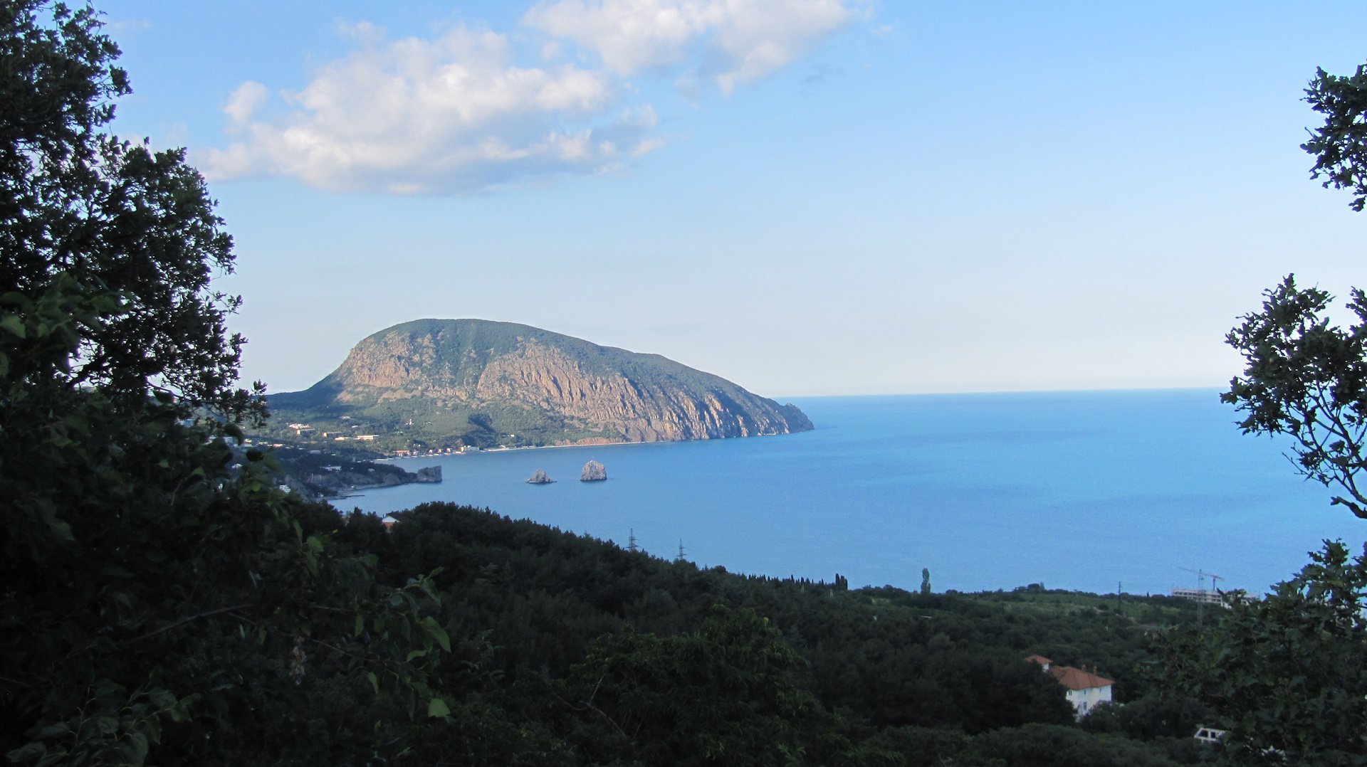 Медведь гора в Крыму закат