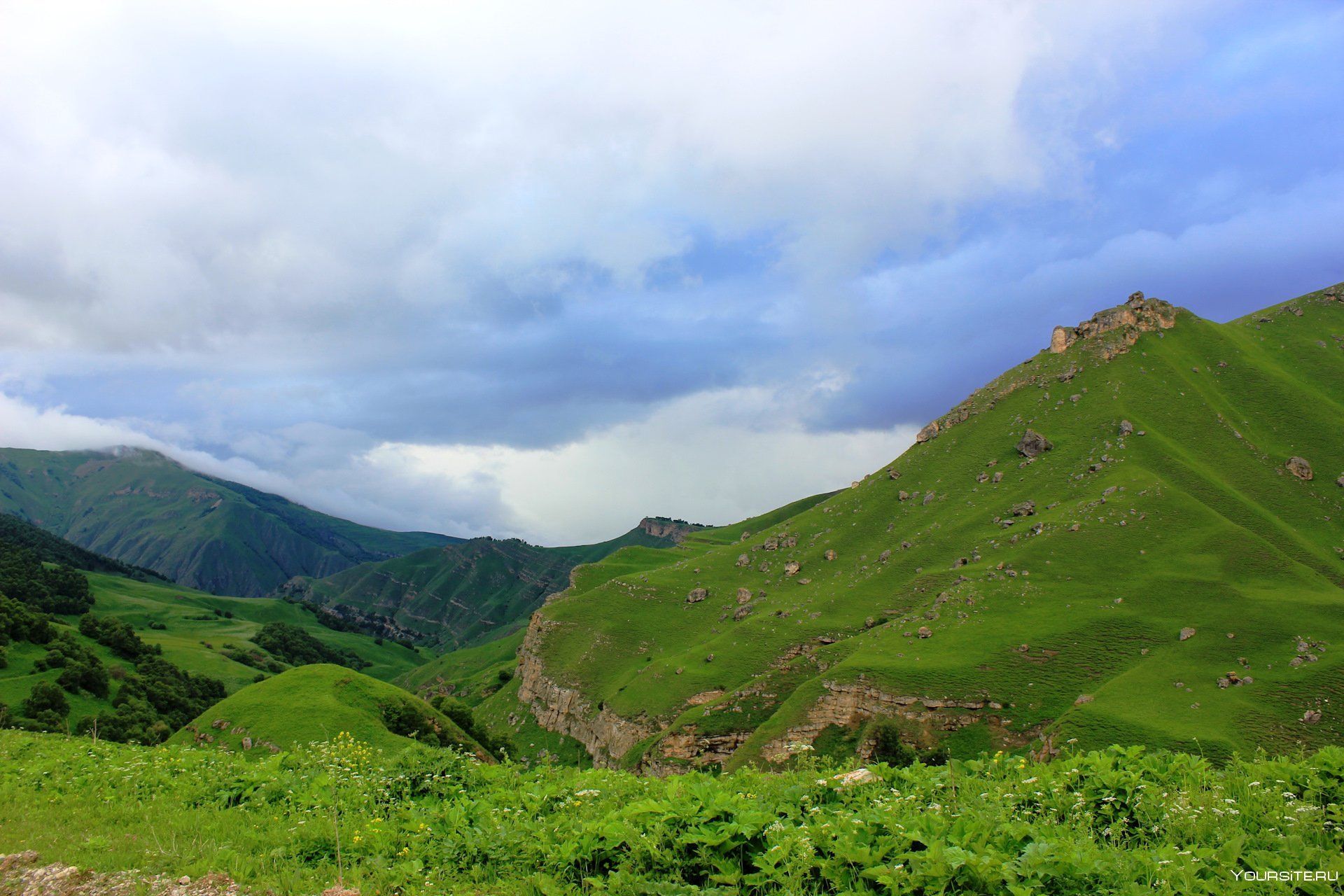 Перевал Актопрак Кабардино-Балкария