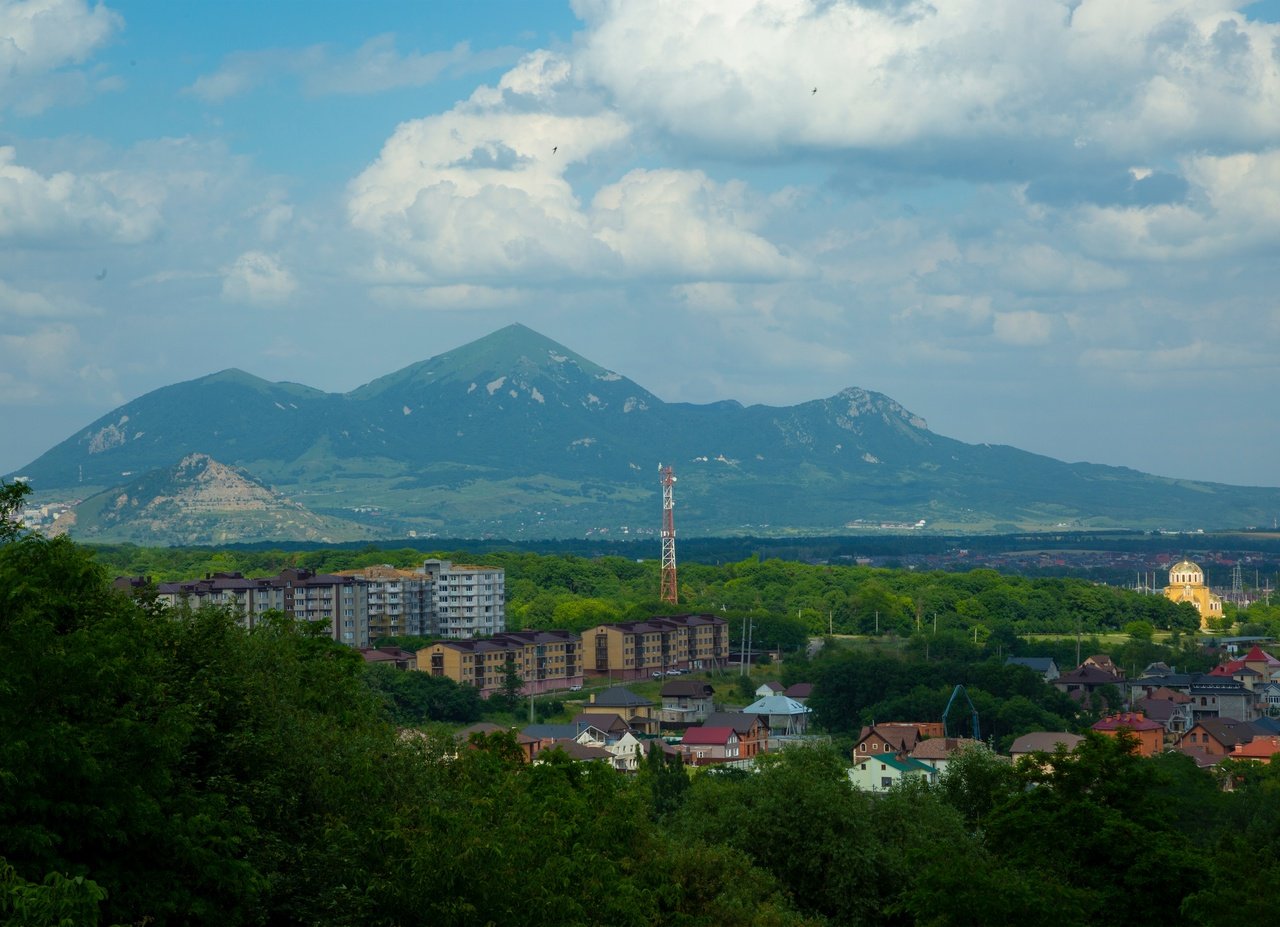 Гора Бештау Железноводск зимой