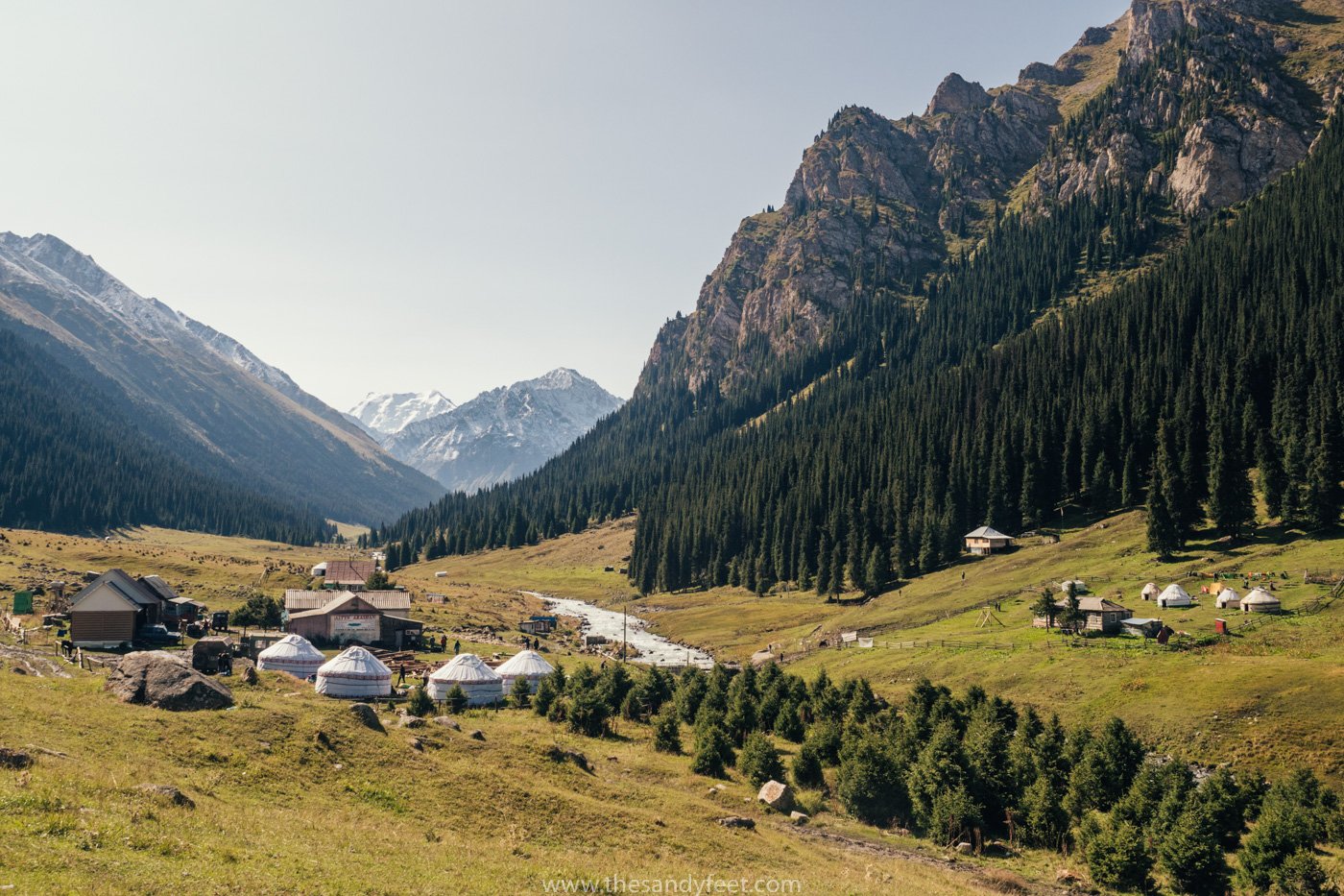 Курорт Алтын Арашан Киргизия