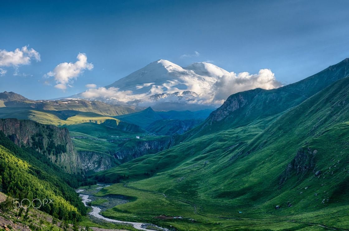 Кабардино Балкария пейзажи Эльбрус