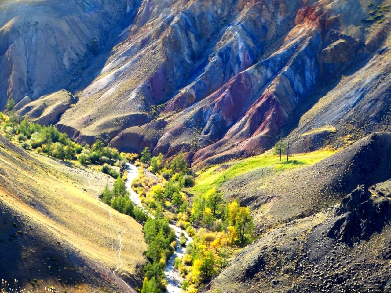 Чуйский тракт село Чаган Узун