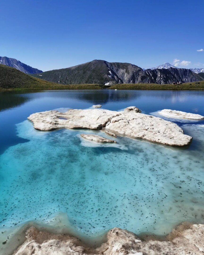 Зругское озеро Осетия