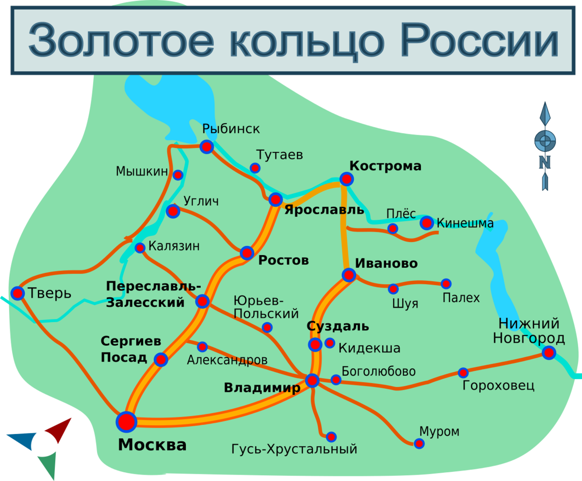 Москва плес карта