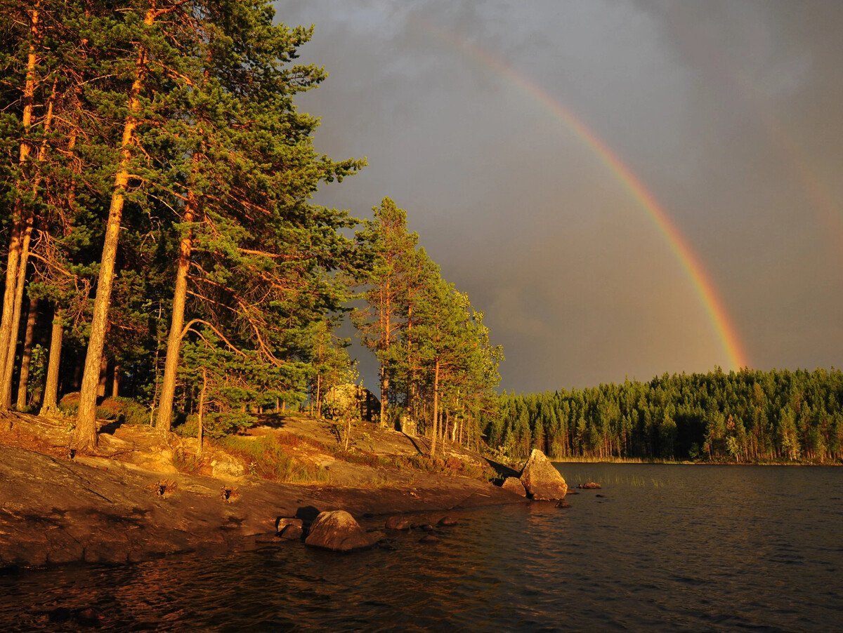 Озеро Тулос Карелия