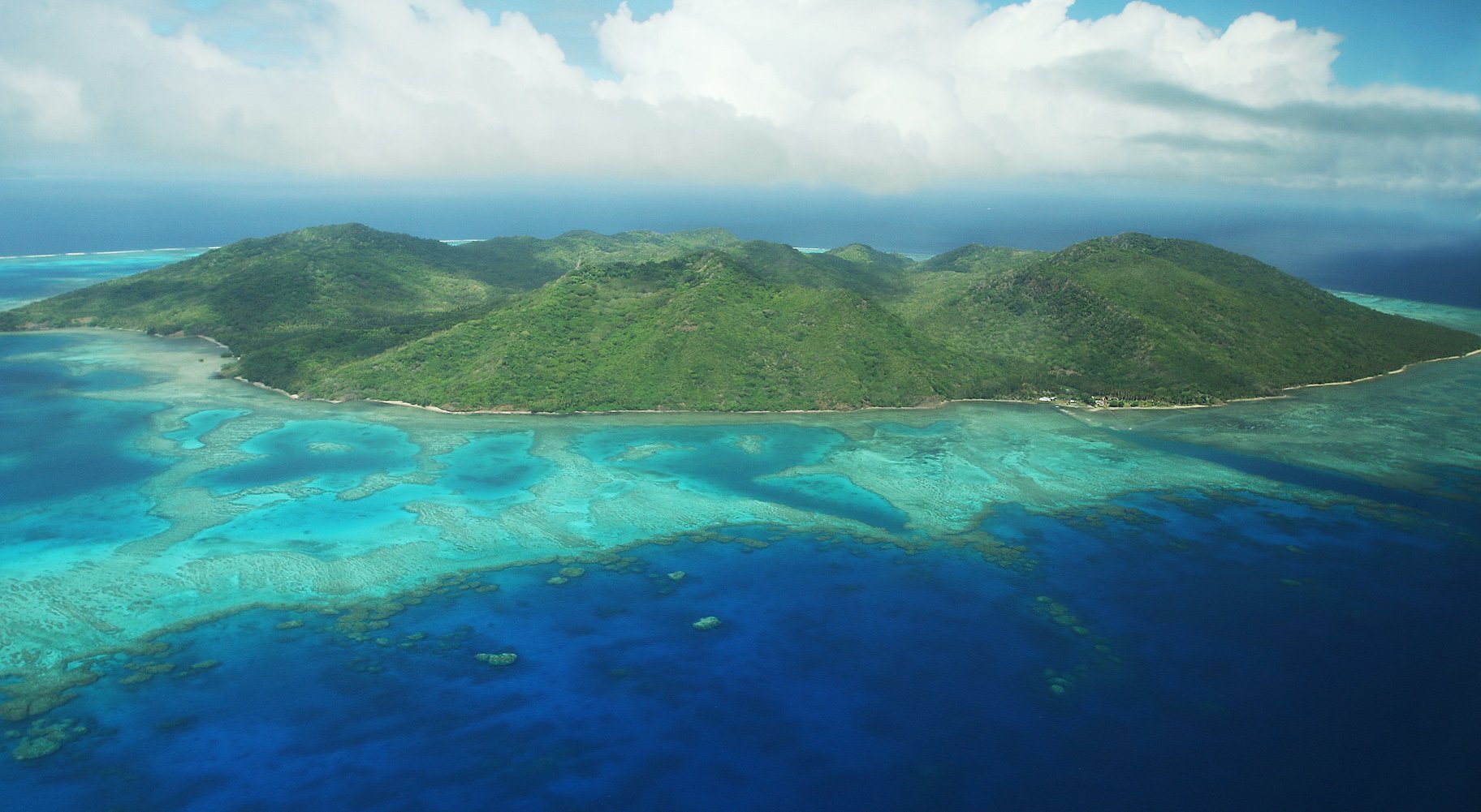 Центр тихого океана. Острова Лау, Фиджи. Фиджи Атолл. Каролинские острова Атолл. Коморские острова (архипелаг).