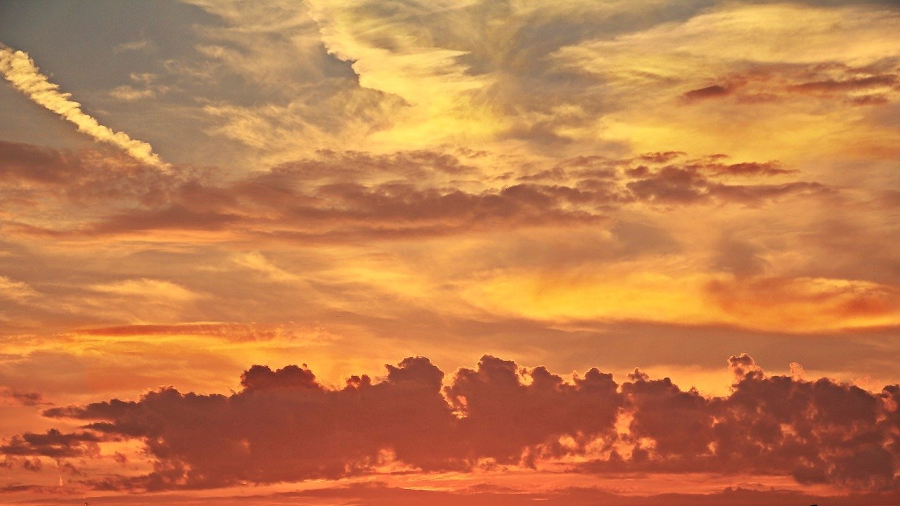 Желтые облака (74 фото) - 74 фото