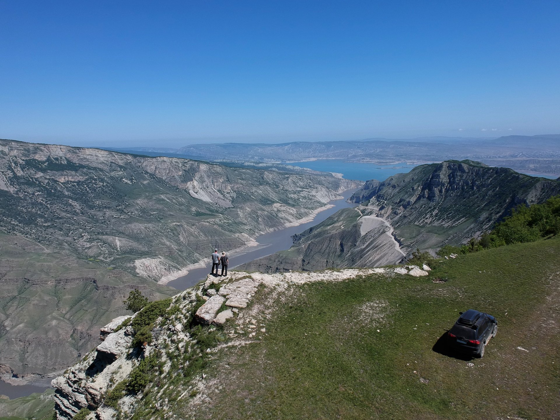 Сулакский каньон паронама