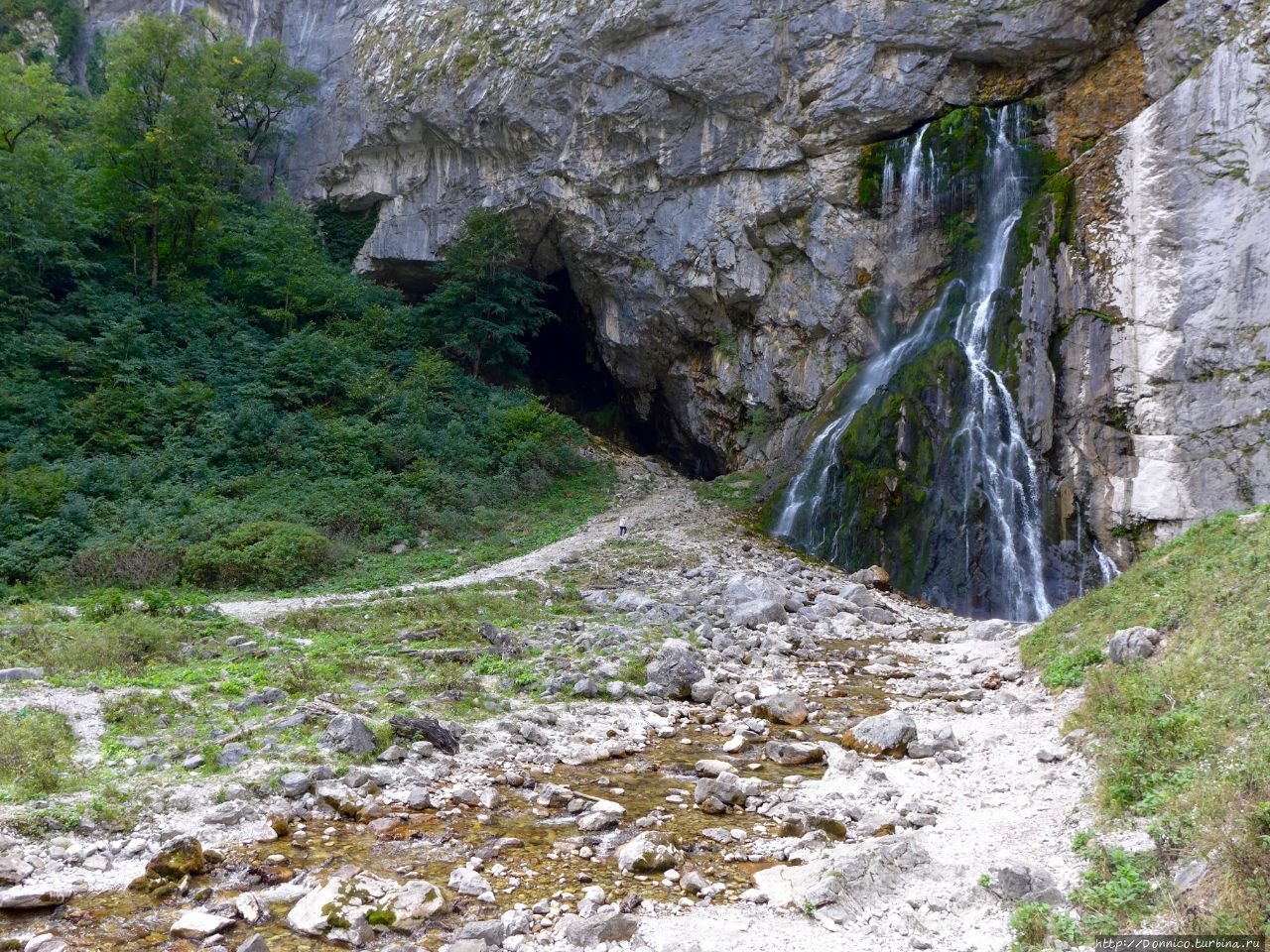 Гегское ущелье и водопад Абхазия