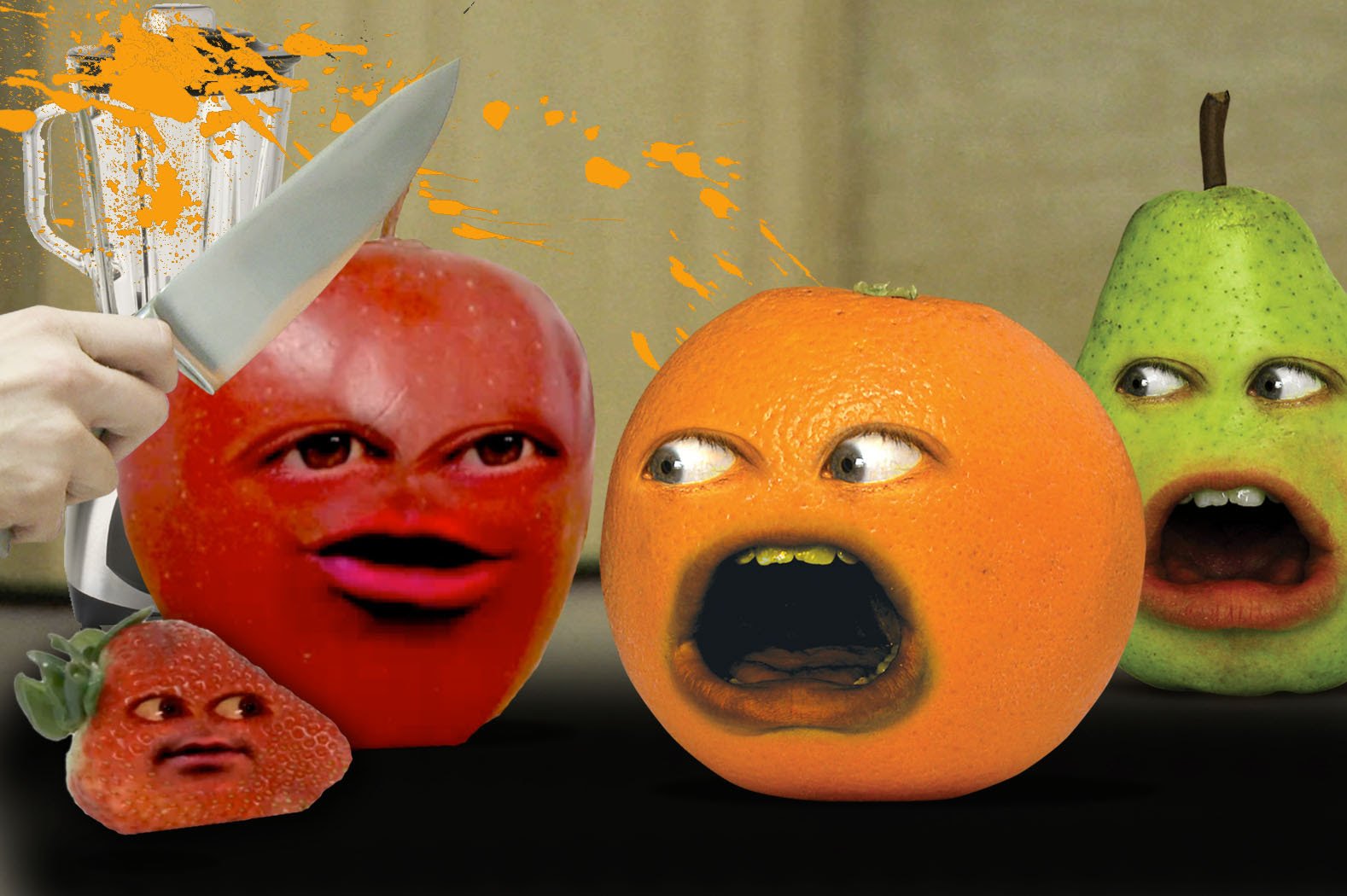 Annoying orange. Надоедливый апельсин мультсериал. Надоедливый апельсин апельсин. Сумасшедшие фрукты.