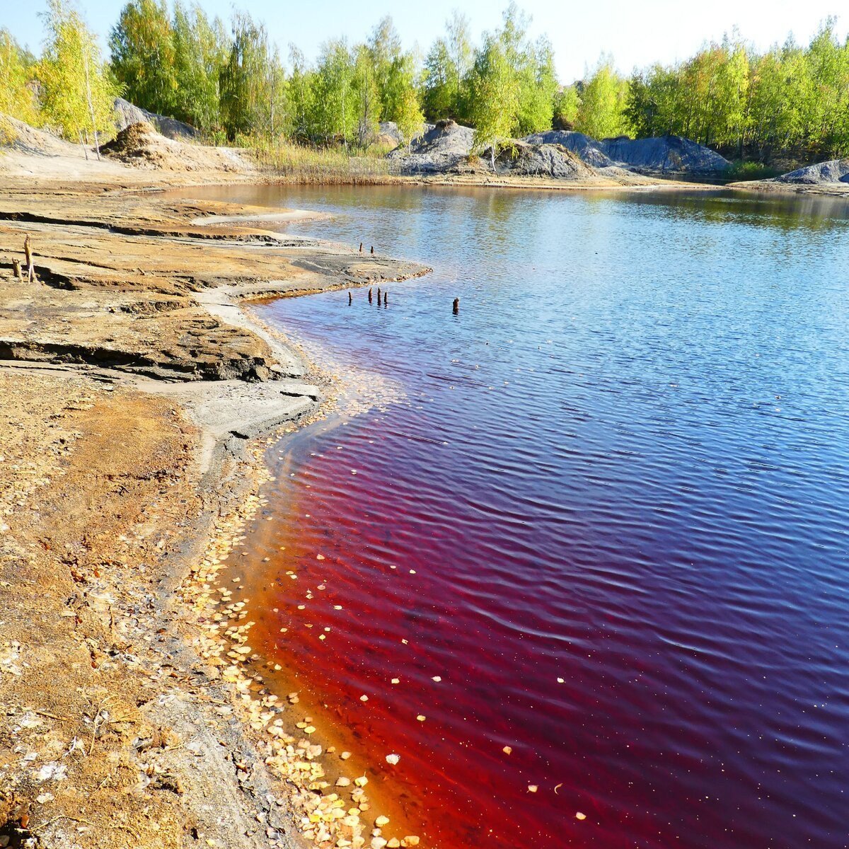 Карьер красное