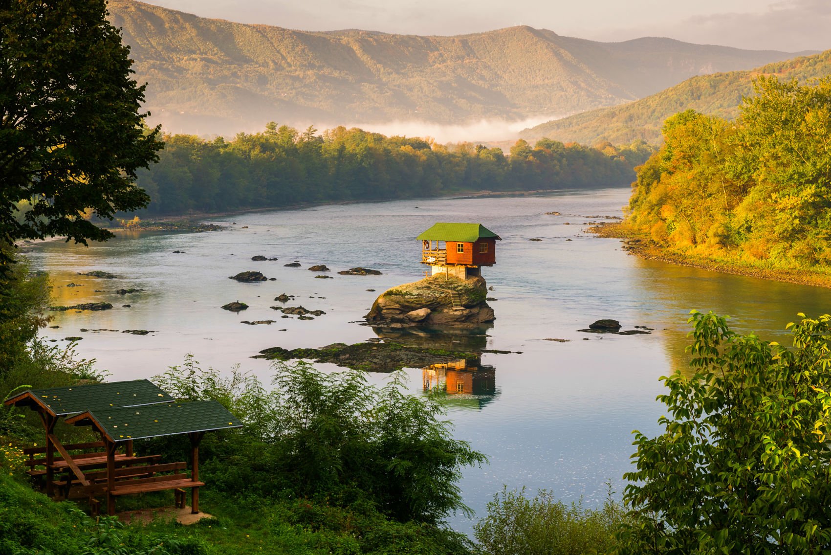 сербия озера