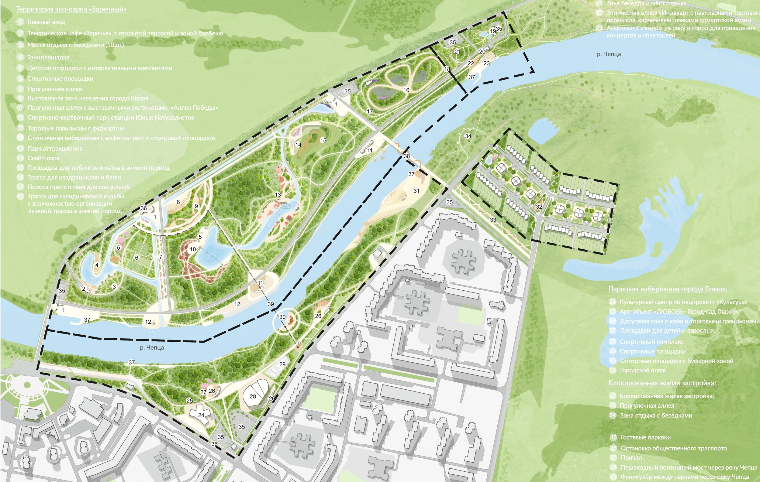 Микрорайоны глазова. Заречье парк план застройки. Город Глазов генплан. ЖК 1 Нагатинский генплан.