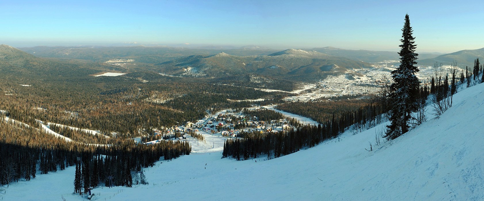 Пейзажи Кузбасса Шерегеш