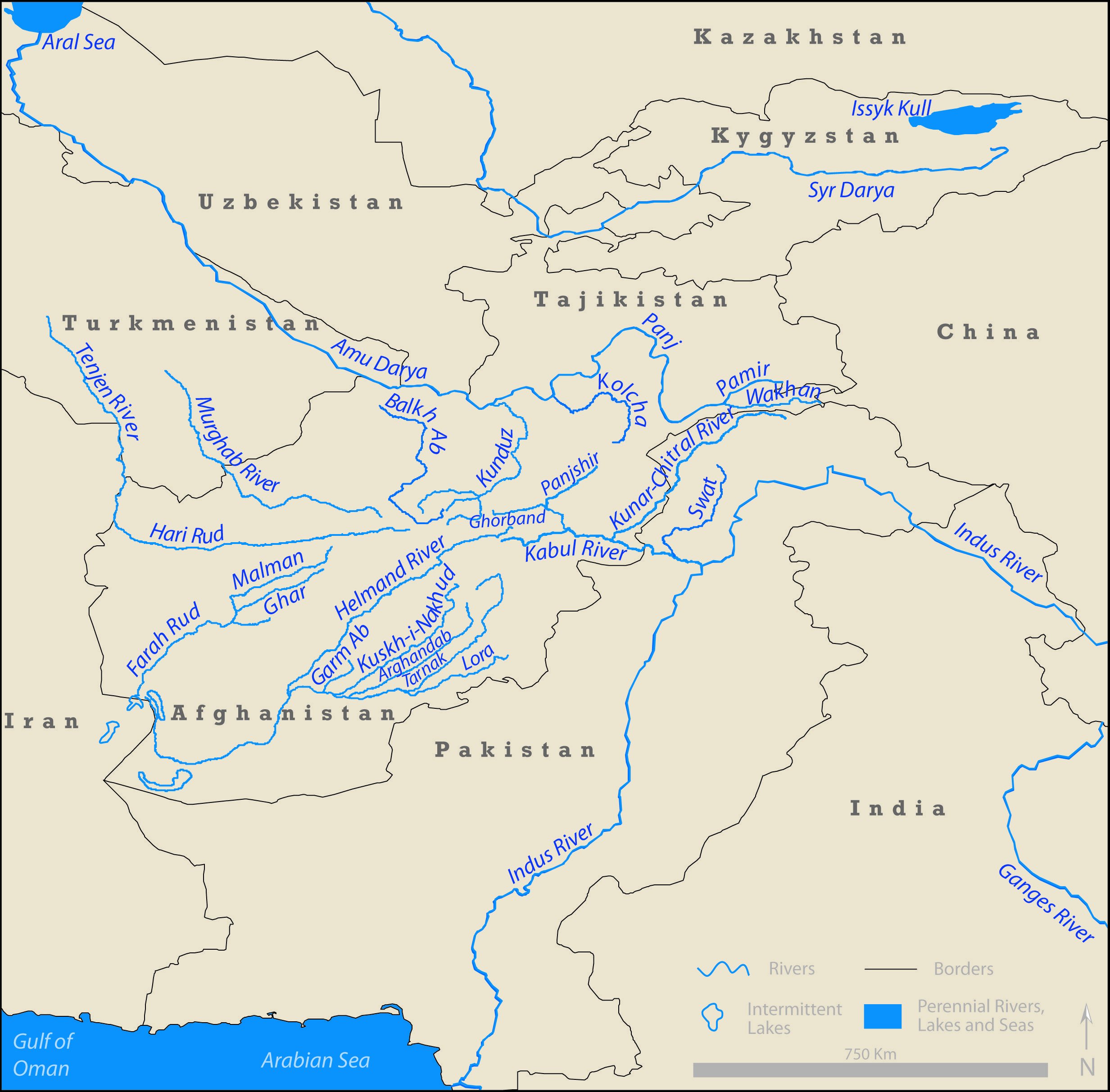 Назовите реки азии. Амударья Афганистан река на карте. Карта рек средней Азии. Карта рек центральной Азии. Река Амударья на карте Азии.