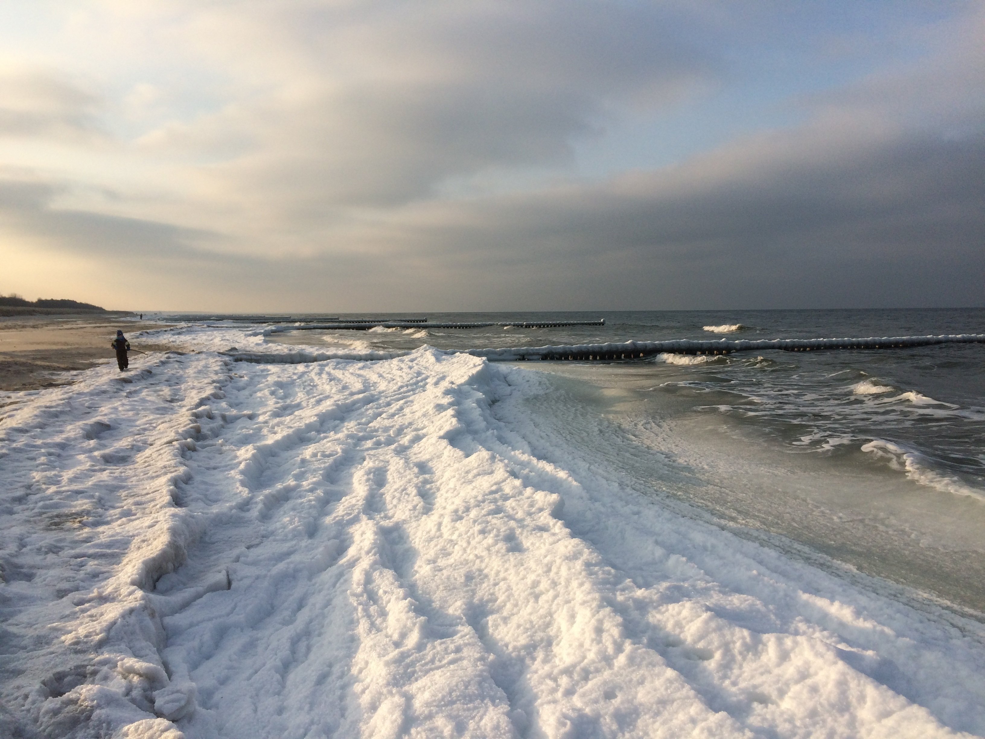 камское море зимой