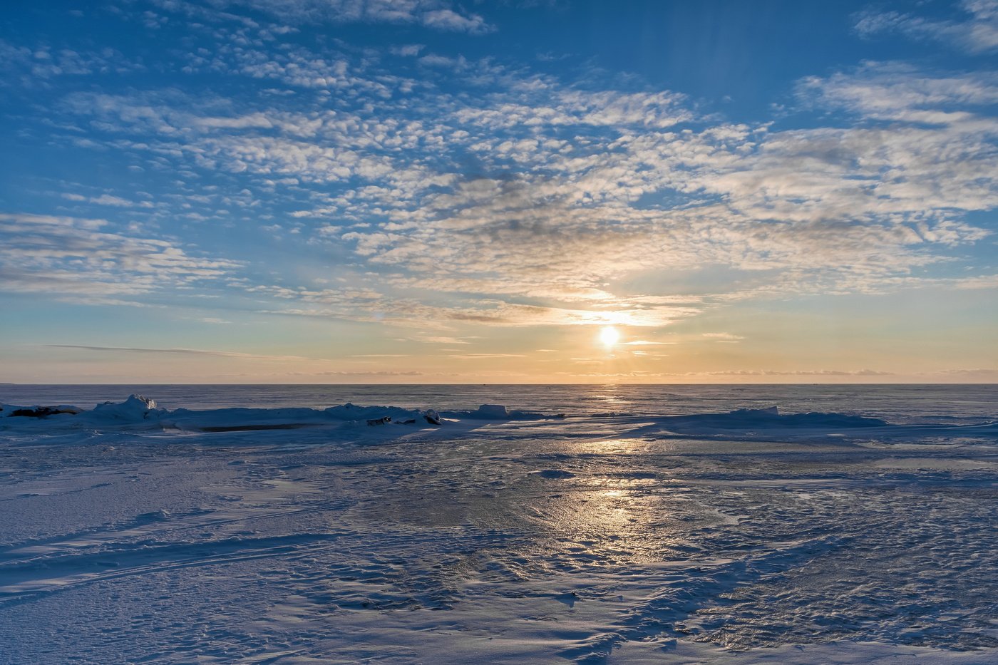 Чудское озеро зимой (55 фото) - 55 фото