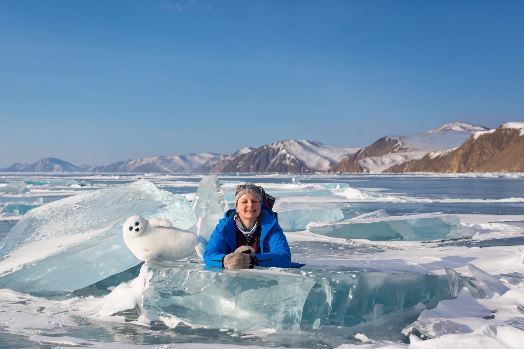 Людей на море Байкал