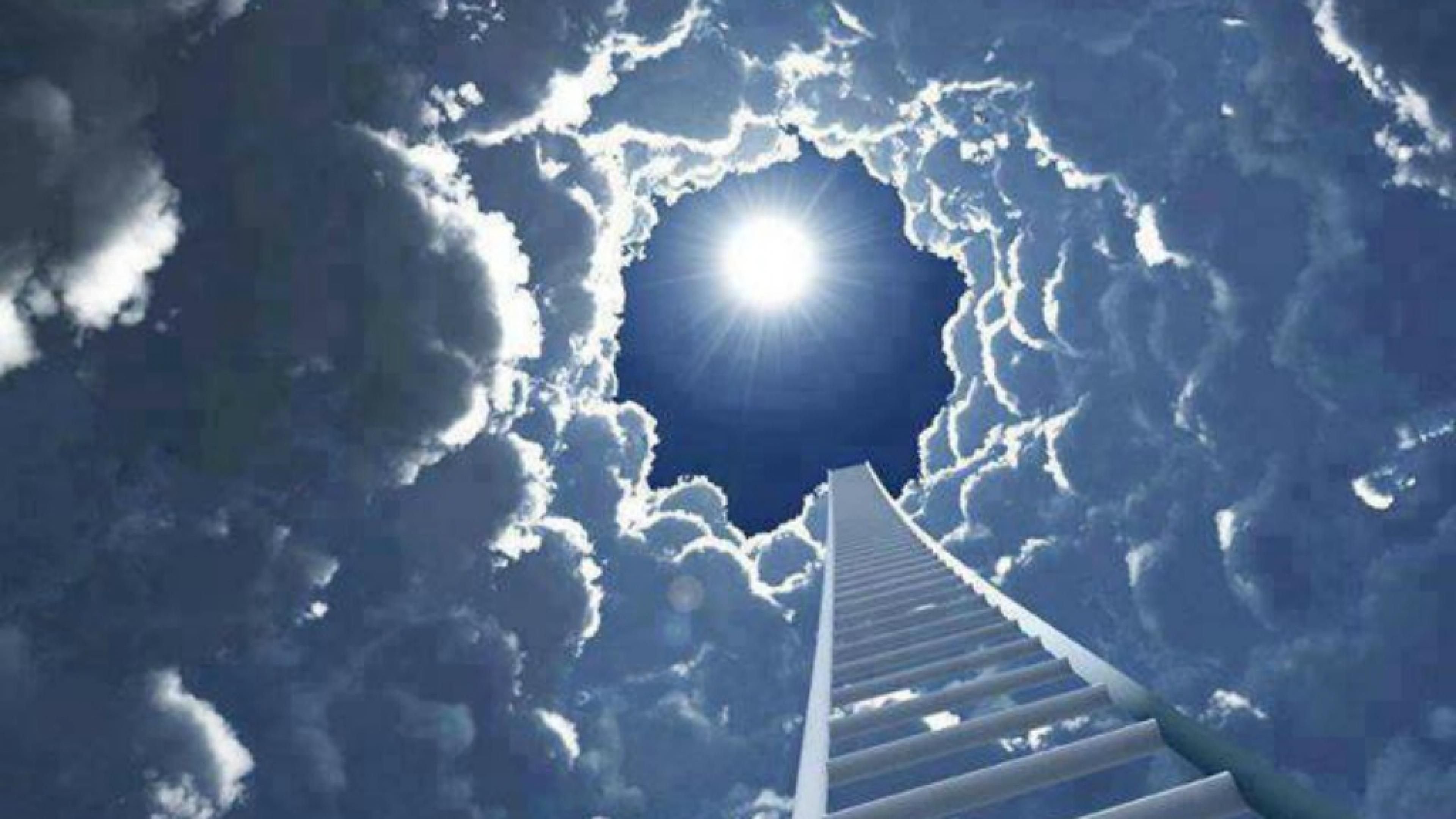 Мир миры хочу сколько. Лестница в небо. Лестница уходящая в небо. Ступеньки в небо. Дорога к небу.