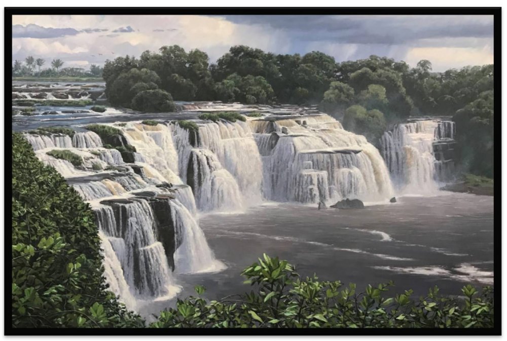 Водопады на реке Конго
