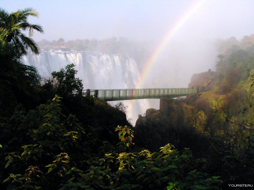 Демократической Республики Конго водопады Кинсука