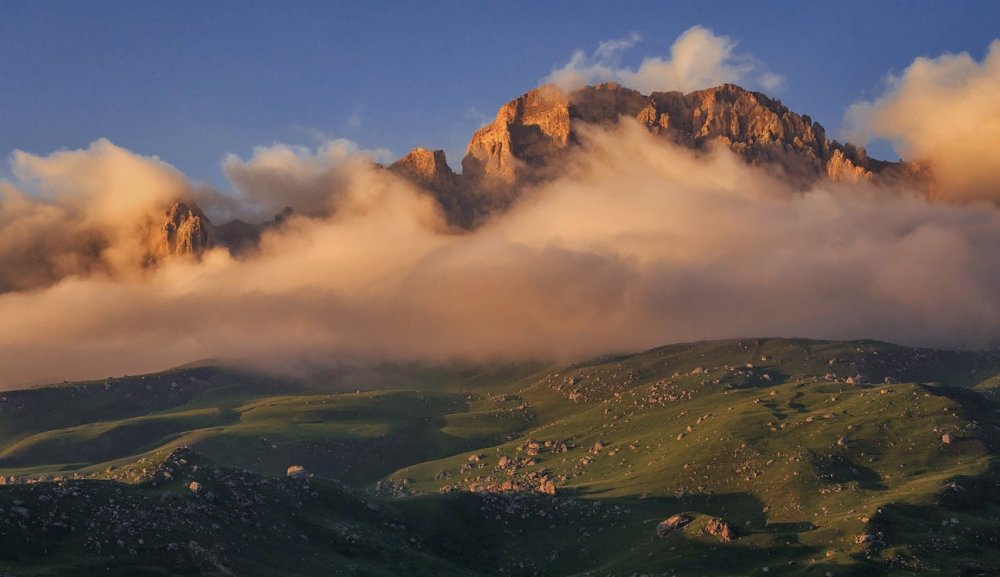 Южная Осетия гора Джермугъ