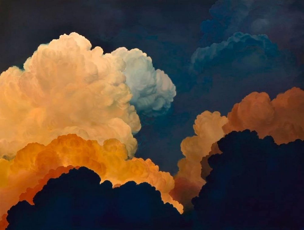 Ян Фишер художник облака