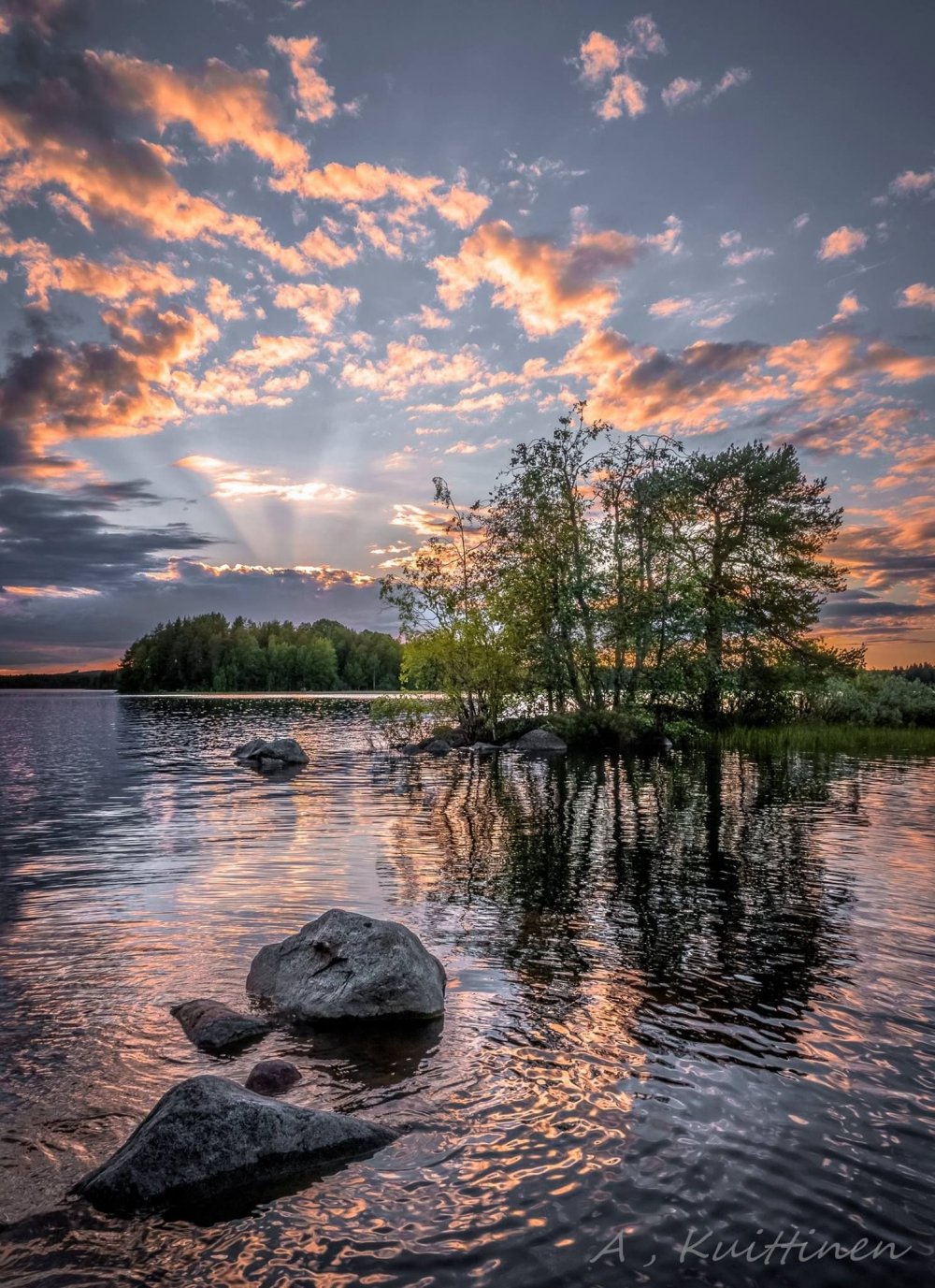 Озеро Паасселка, Финляндия