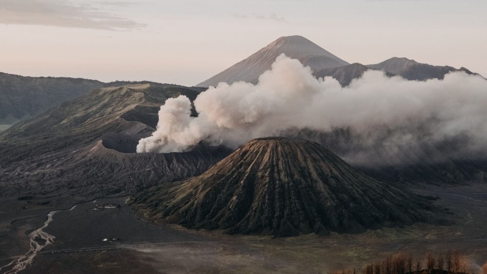 Вулкан Тоба извержение