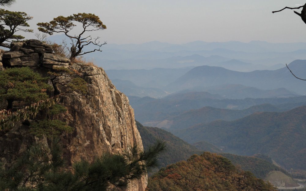 Южная Корея гора Чирисан