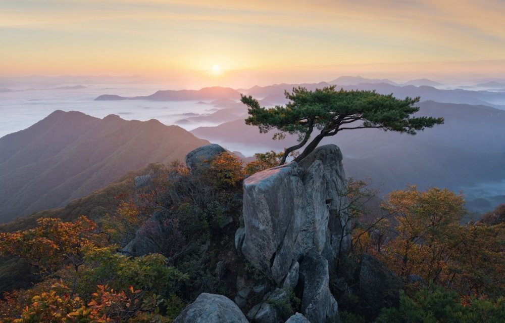 Южная Корея гора Чирисан