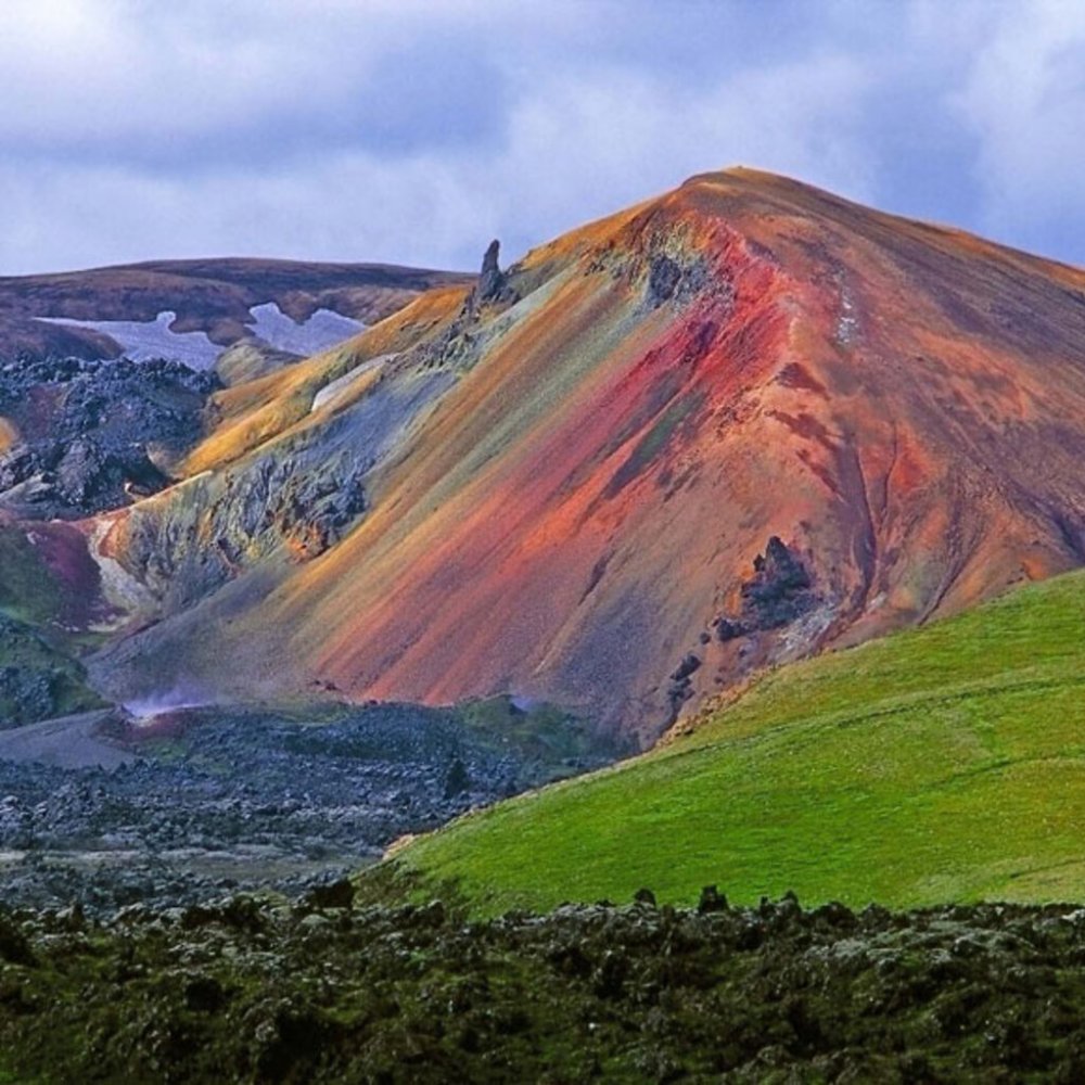 Цветные горы Ландманналойгар