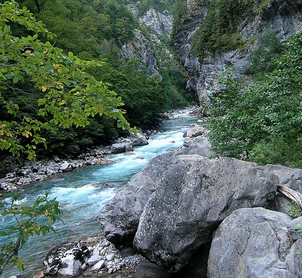 Река Терек Северная Осетия