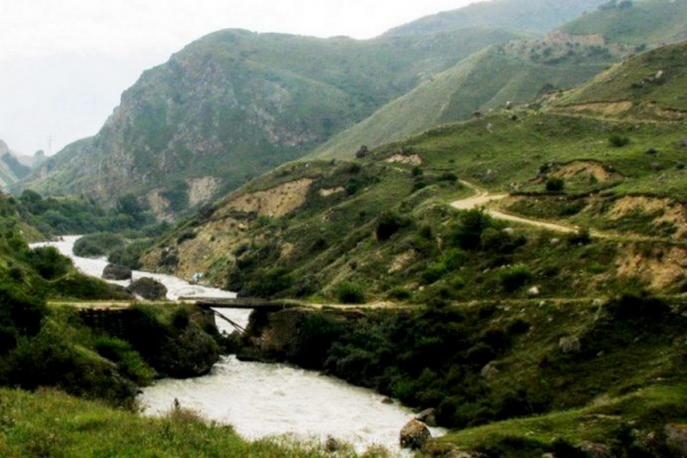Река Урух Северная Осетия