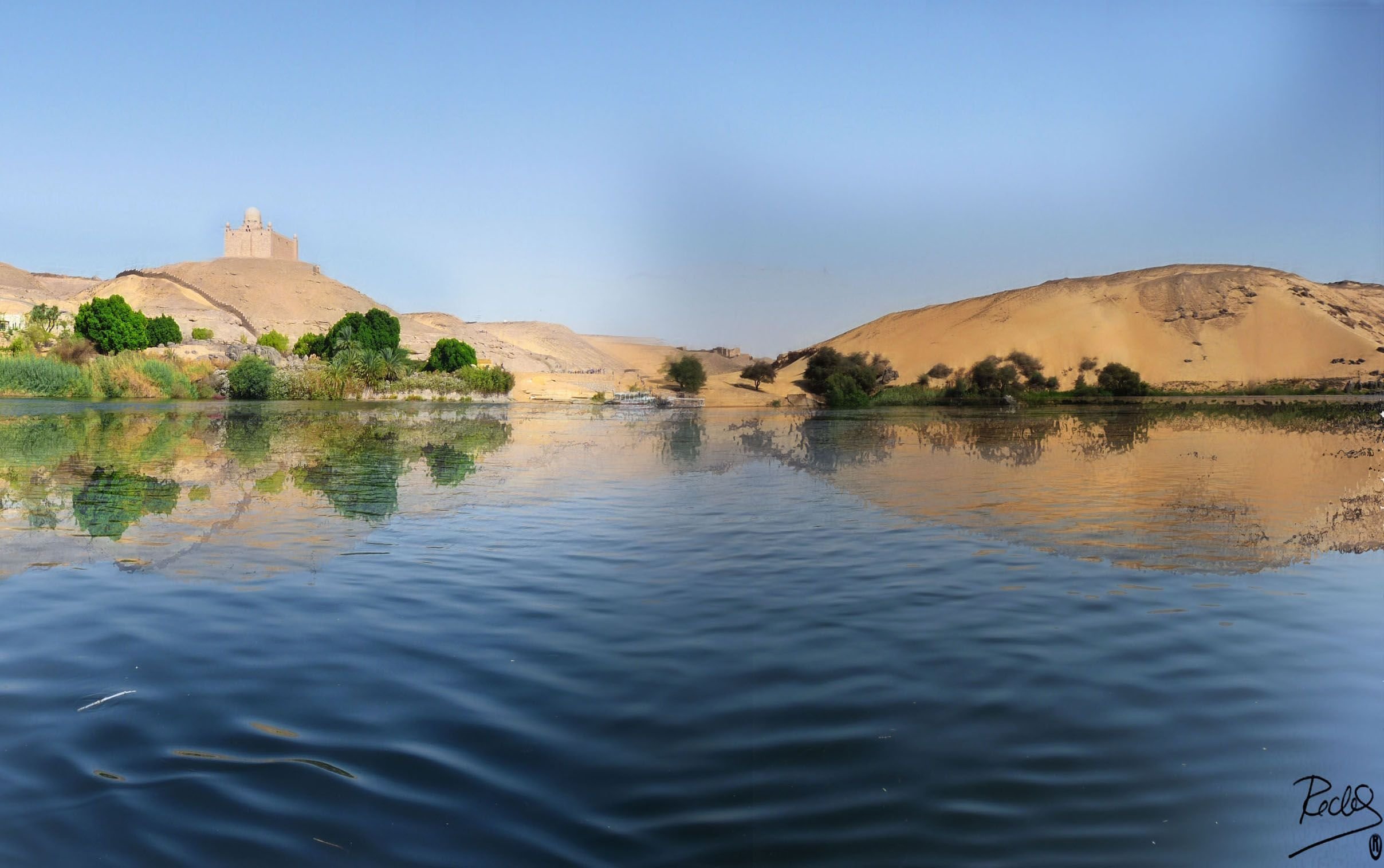 Самая большая река в египте. Rio Nilo.