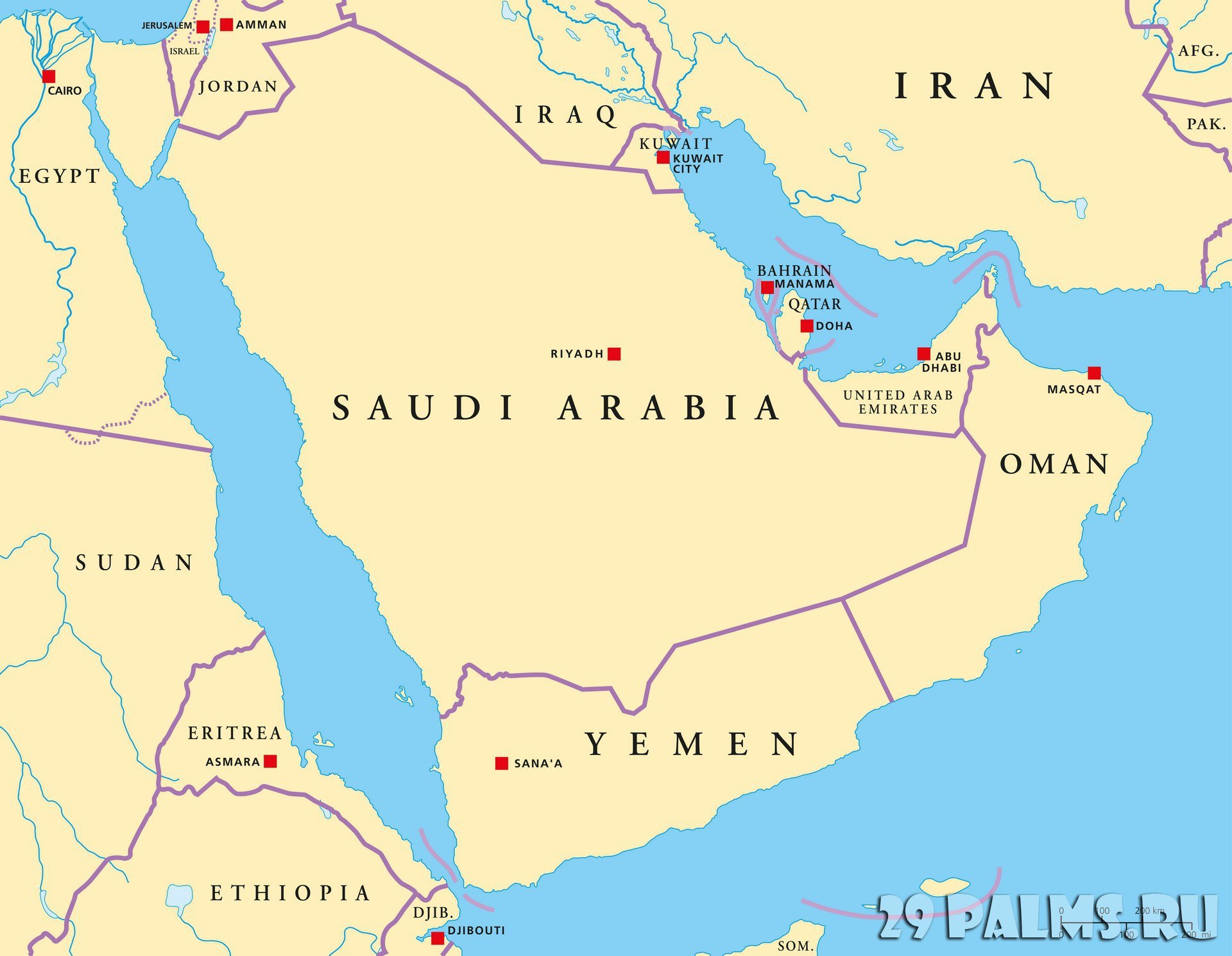Карта персидского залива со странами и столицами. Саудовская Аравия и Аравийский полуостров на карте. Политическая карта Аравийского полуострова. Оман на карте Аравийского полуострова. Аравийский полуостров политическаарта.