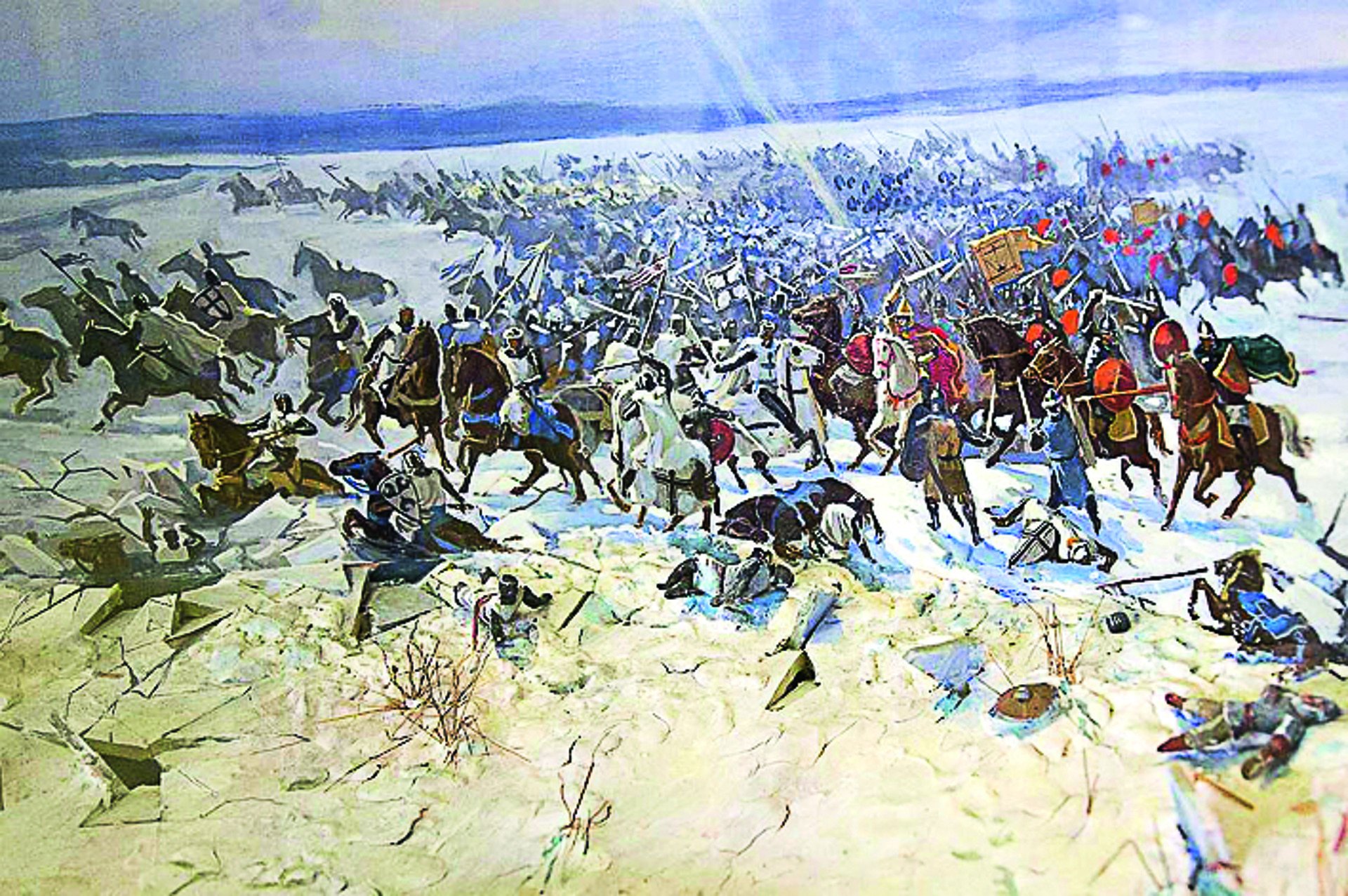 Миф о ледовом. Ледовое побоище 1242. Ледовое побоище битва на Чудском озере. Битва Ледовое побоище 1242.