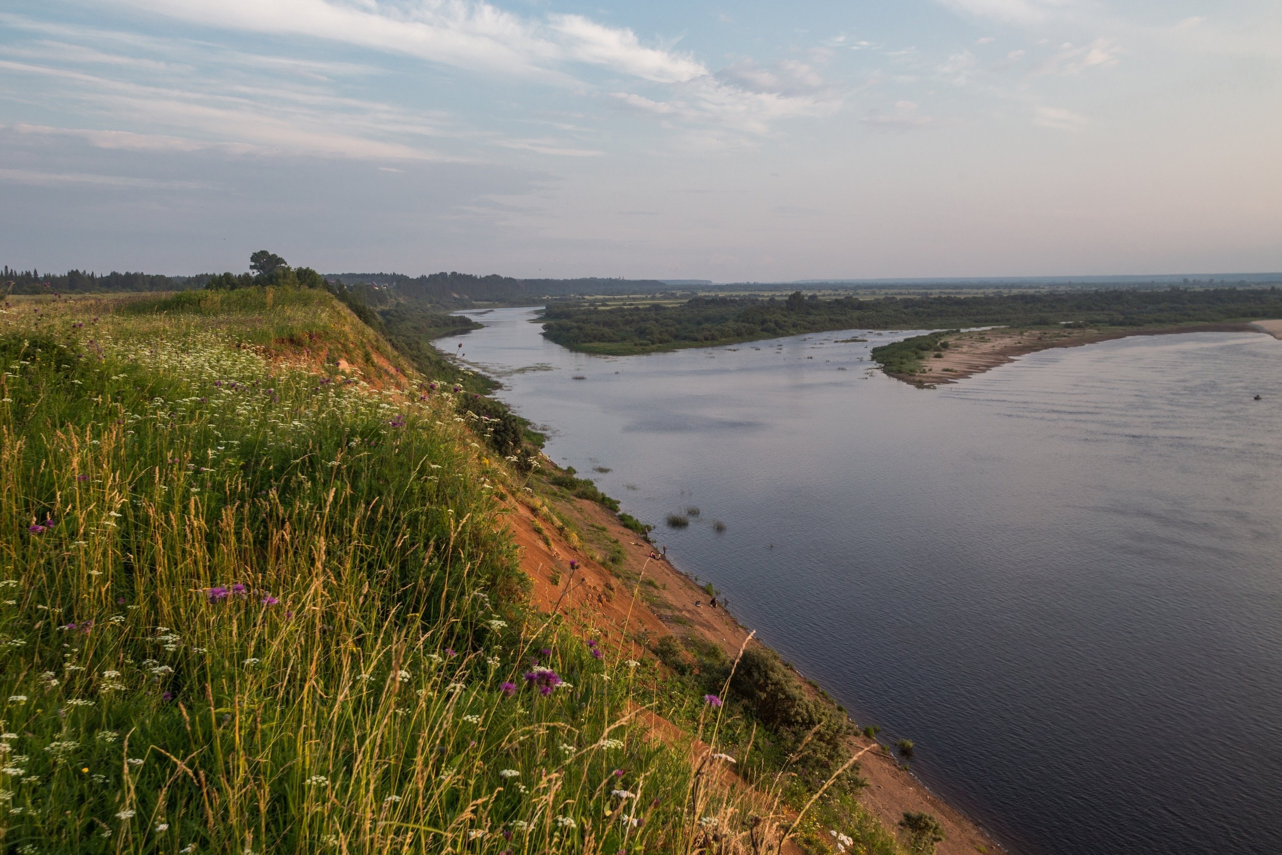 Северная Двина река Красноборск