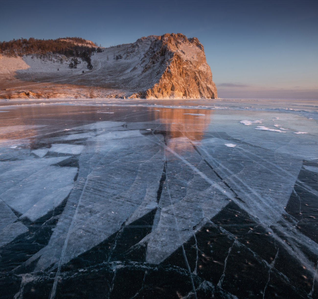 Байкал в январе