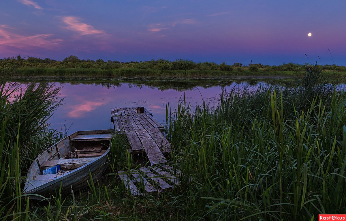 Речка в деревне