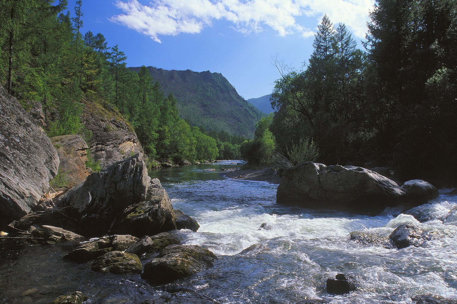 река снежная бурятия