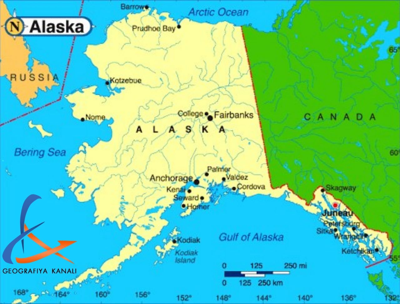 Районы аляски